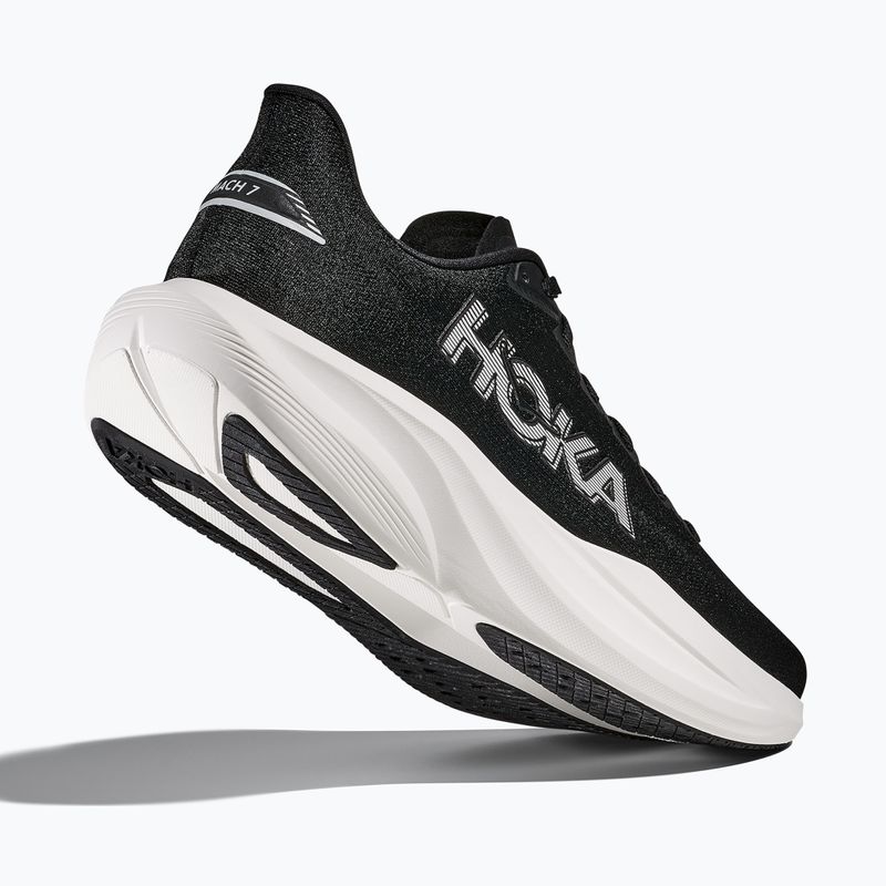 Кросівки для бігу чоловічі HOKA Mach 7 black/white 5