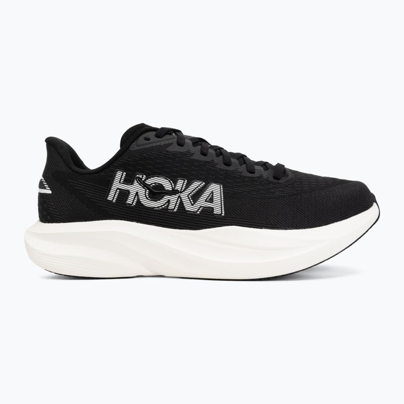 Кросівки для бігу чоловічі HOKA Mach 7 black/white 2