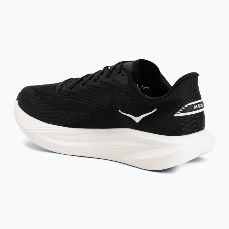 Кросівки для бігу чоловічі HOKA Mach 7 black/white 3