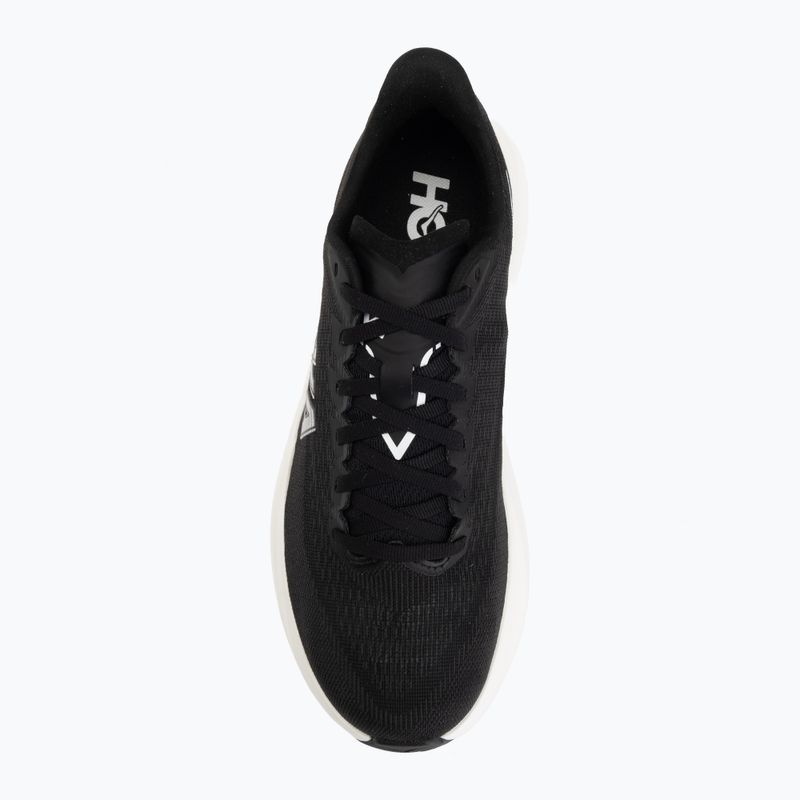 Кросівки для бігу чоловічі HOKA Mach 7 black/white 5