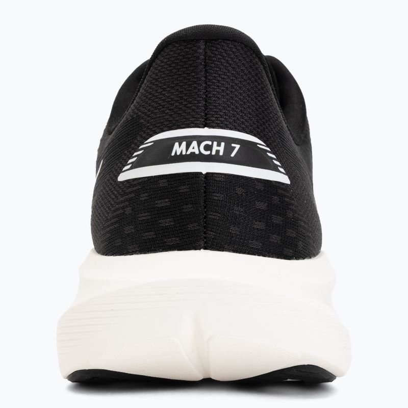 Кросівки для бігу чоловічі HOKA Mach 7 black/white 6