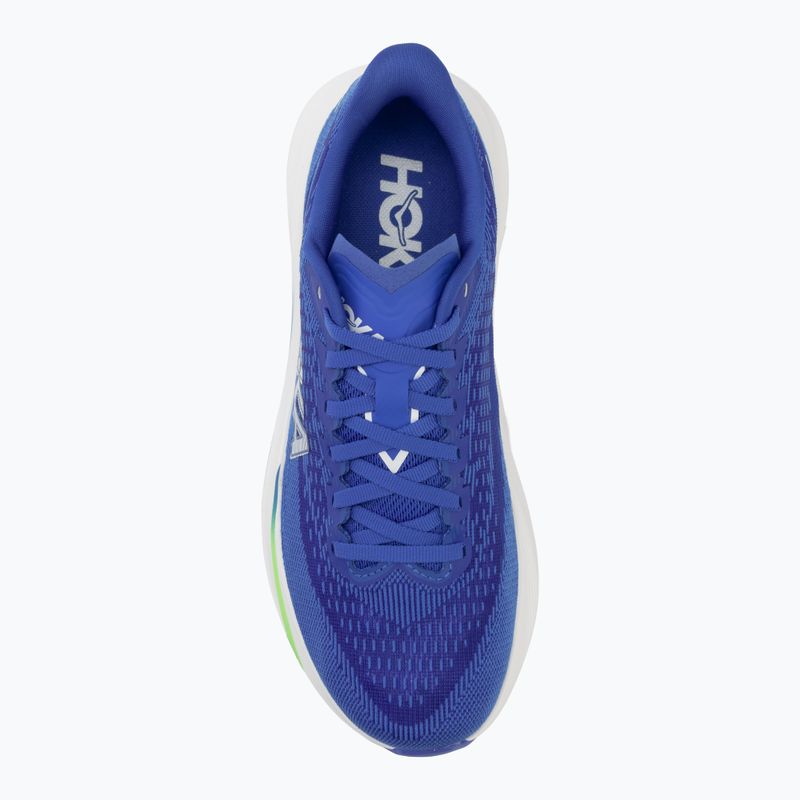 Кросівки для бігу чоловічі HOKA Mach 7 cobalt blue/neon green 5