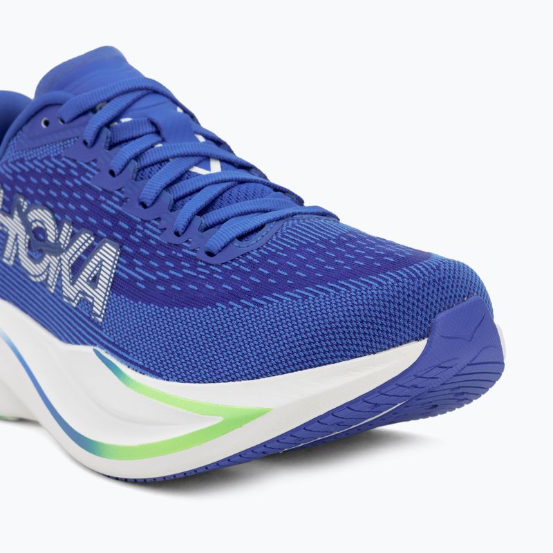 Кросівки для бігу чоловічі HOKA Mach 7 cobalt blue/neon green 7