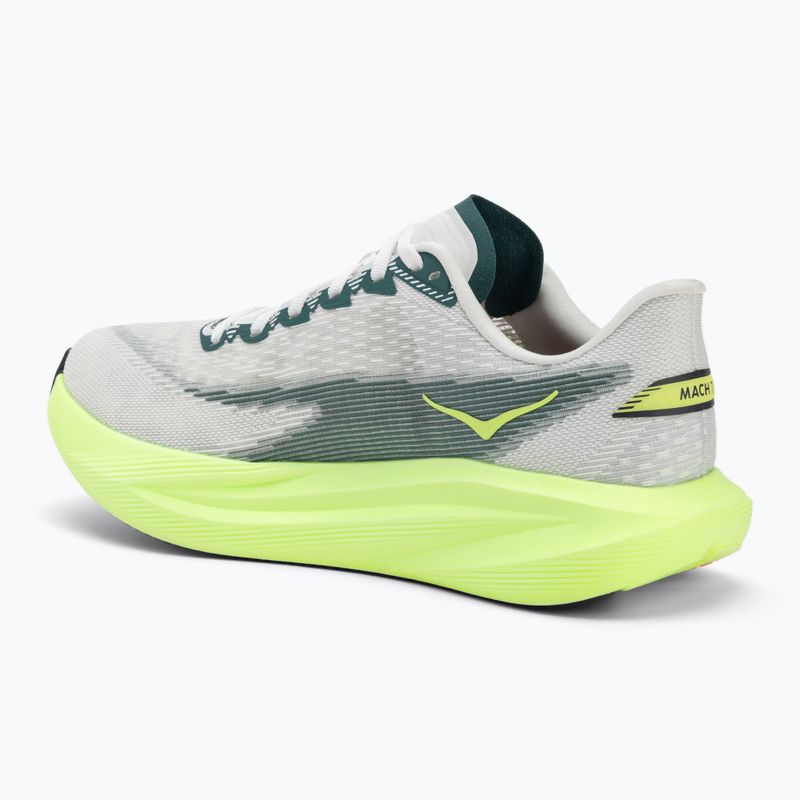 Кросівки для бігу чоловічі HOKA Mach 7 frost/neon yuzu 3