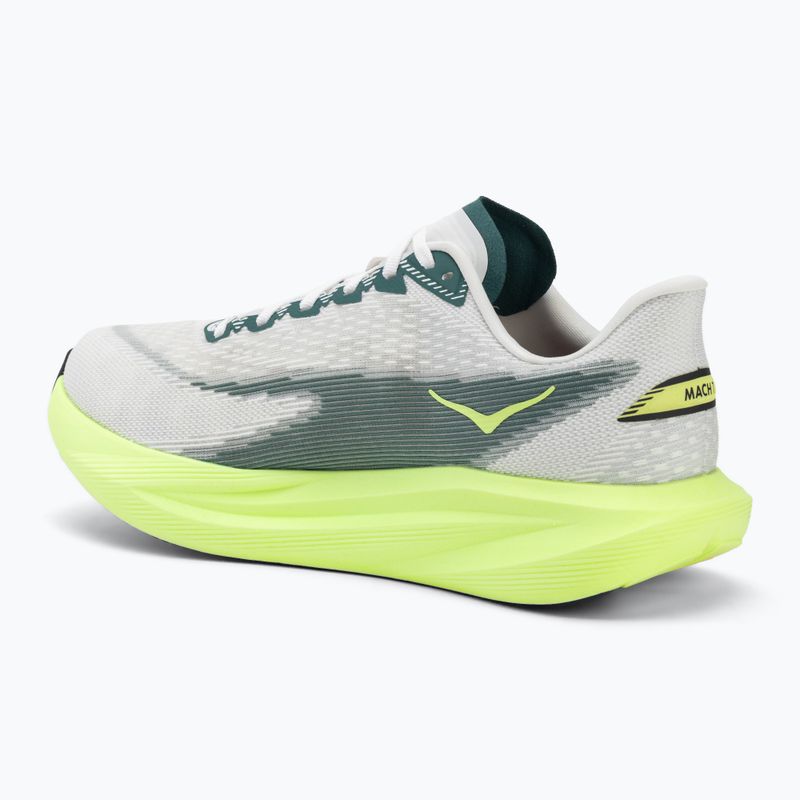 Кросівки для бігу чоловічі HOKA Mach 7 Wide frost/neon yuzu 3