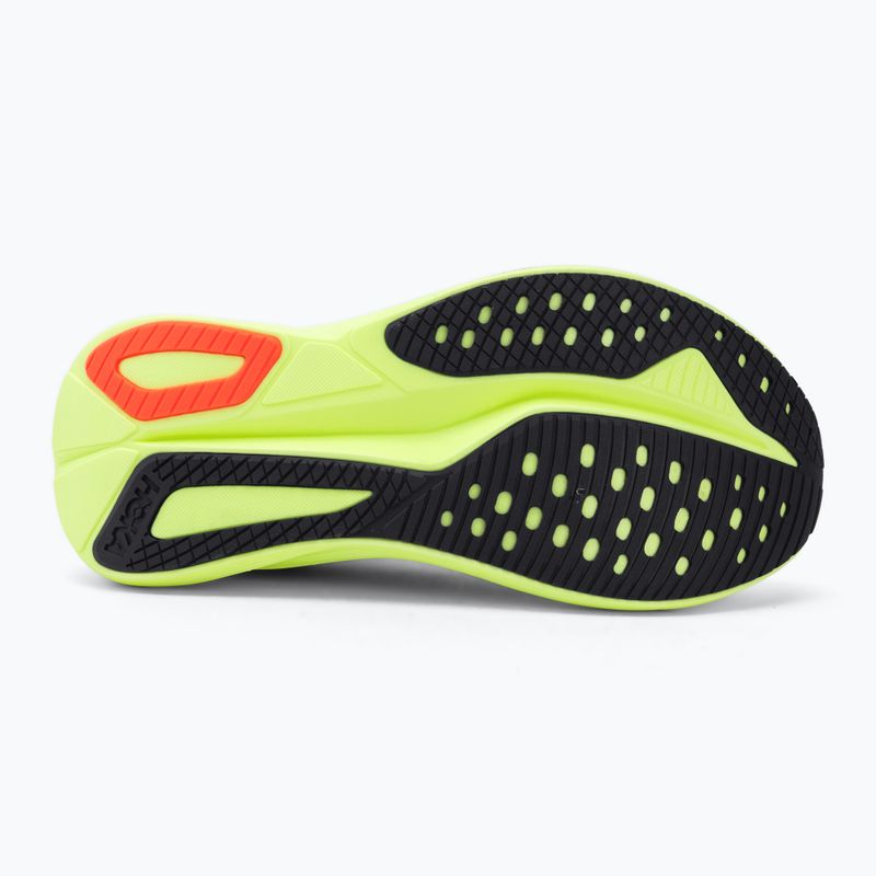 Кросівки для бігу чоловічі HOKA Mach 7 Wide frost/neon yuzu 4