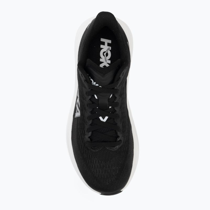 Кросівки для бігу жіночі HOKA Mach 7 black/white 5