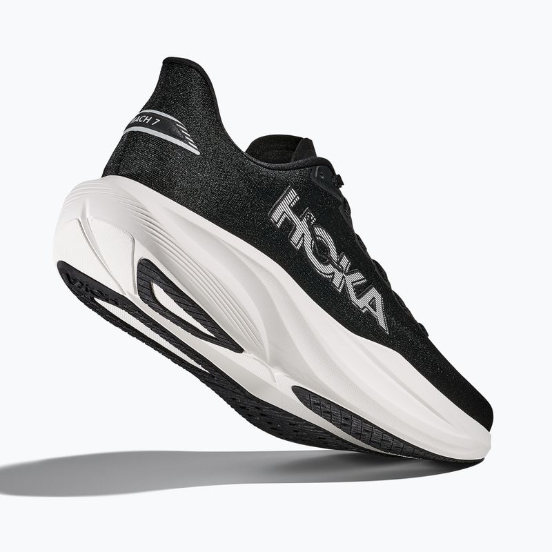 Кросівки для бігу жіночі HOKA Mach 7 black/white 5