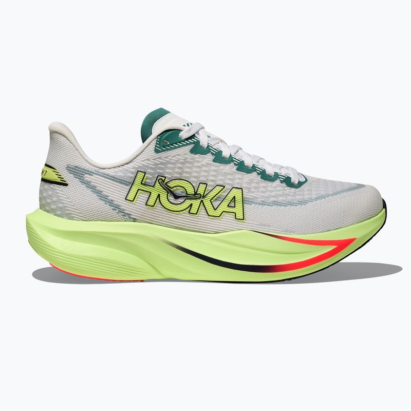 Кросівки для бігу жіночі HOKA Mach 7 frost/neon yuzu 3