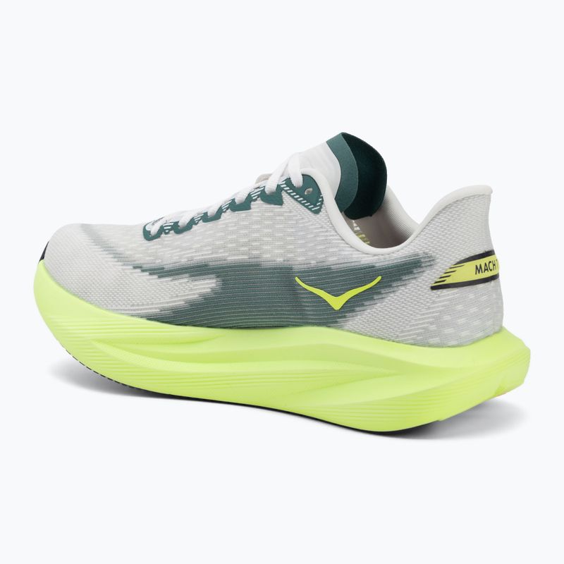 Кросівки для бігу жіночі HOKA Mach 7 frost/neon yuzu 3