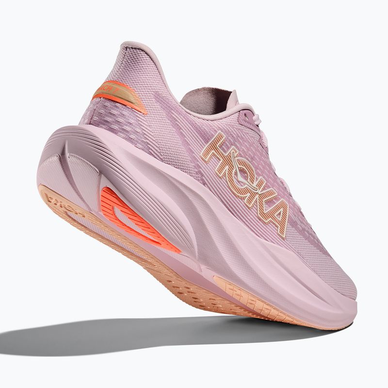 Кросівки для бігу жіночі HOKA Mach 7 lilac cream/tangerine glow 5