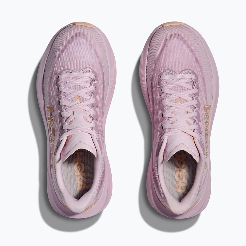 Кросівки для бігу жіночі HOKA Mach 7 lilac cream/tangerine glow 7