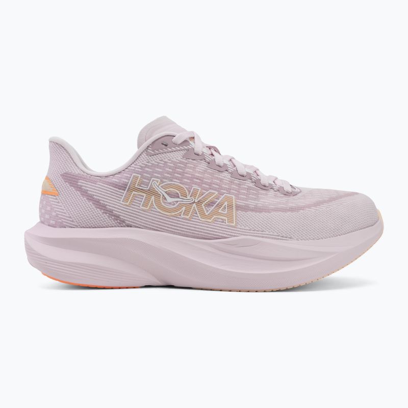 Кросівки для бігу жіночі HOKA Mach 7 lilac cream/tangerine glow 2