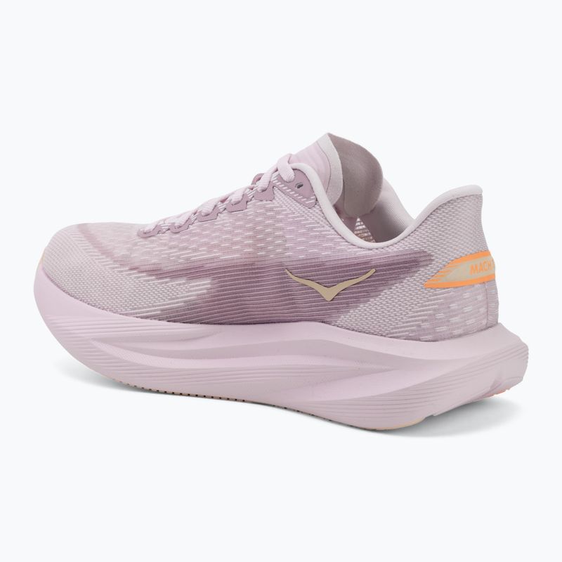 Кросівки для бігу жіночі HOKA Mach 7 lilac cream/tangerine glow 3
