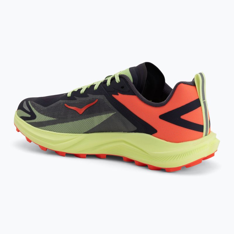 Кросівки для бігу чоловічі HOKA Zinal 3 squid ink/neon yuzu 3