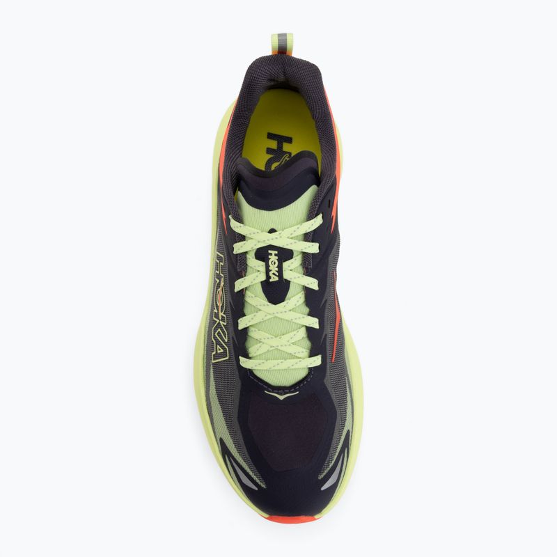 Кросівки для бігу чоловічі HOKA Zinal 3 squid ink/neon yuzu 5
