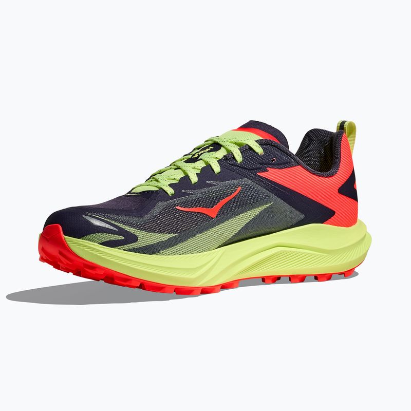 Кросівки для бігу чоловічі HOKA Zinal 3 squid ink/neon yuzu 2
