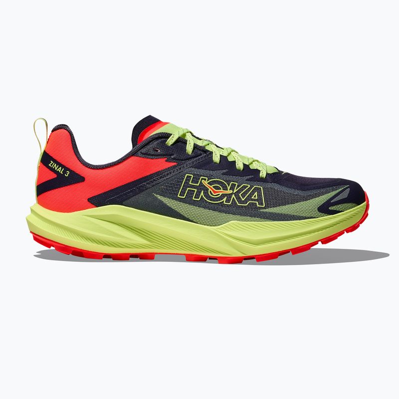 Кросівки для бігу чоловічі HOKA Zinal 3 squid ink/neon yuzu 3