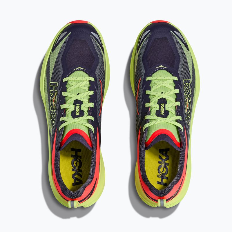 Кросівки для бігу чоловічі HOKA Zinal 3 squid ink/neon yuzu 7