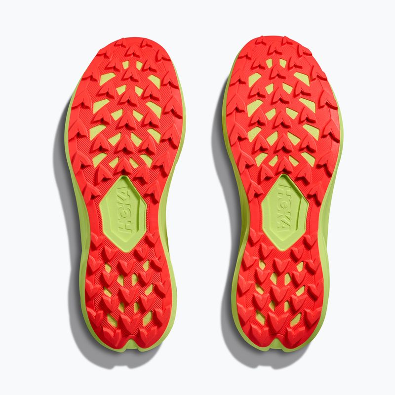 Кросівки для бігу чоловічі HOKA Zinal 3 squid ink/neon yuzu 8