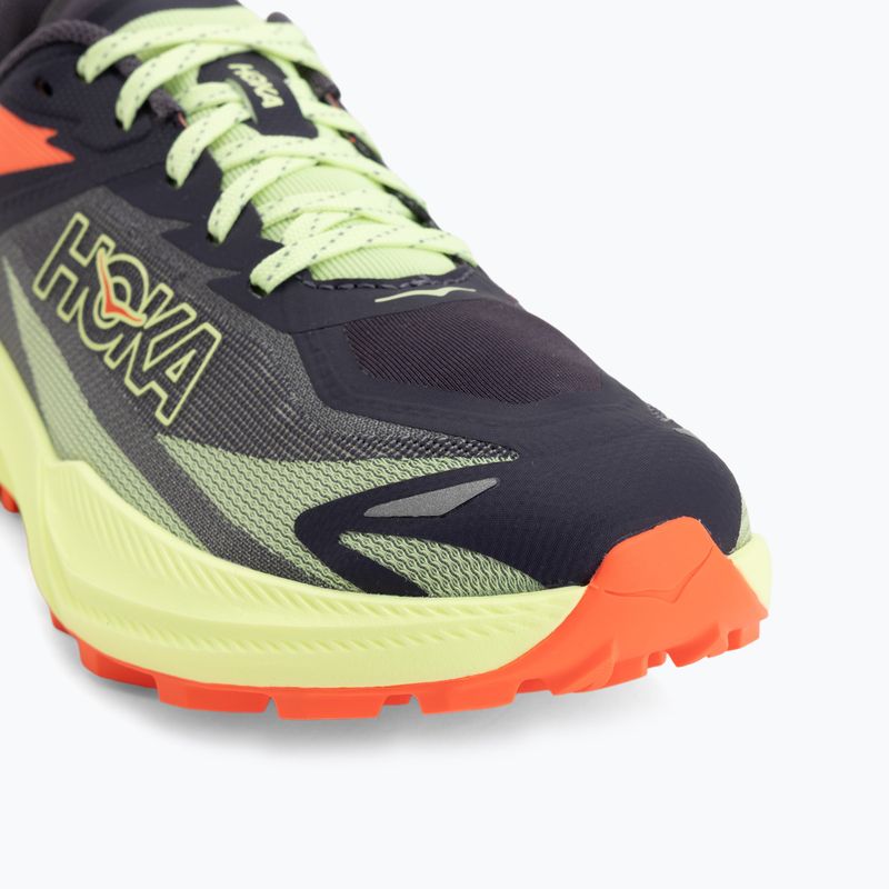 Кросівки для бігу жіночі HOKA Zinal 3 squid ink/neon yuzu 7