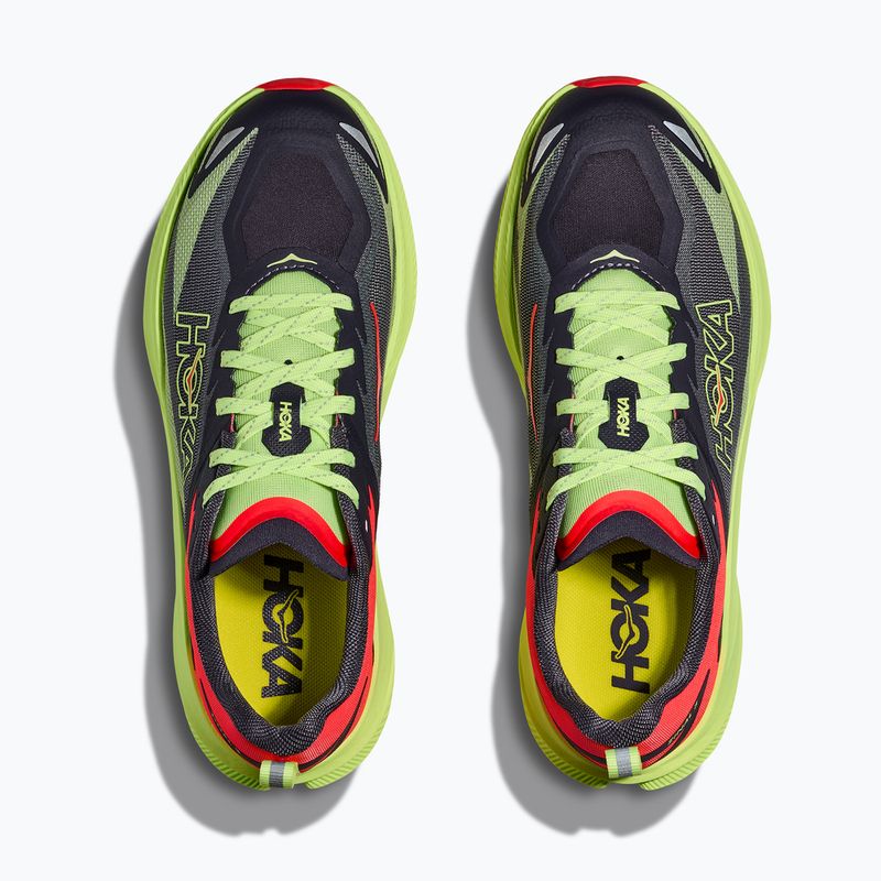 Кросівки для бігу жіночі HOKA Zinal 3 squid ink/neon yuzu 7