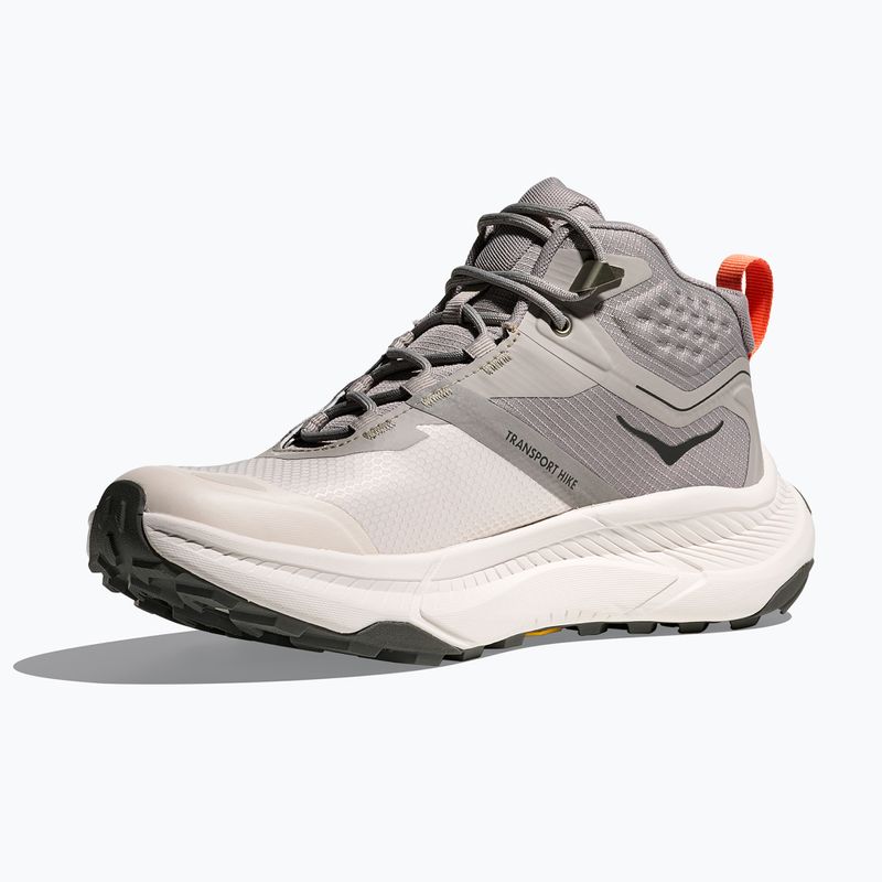 Кросівки трекінгові жіночі HOKA Transport Hike GTX cement/stucco 2