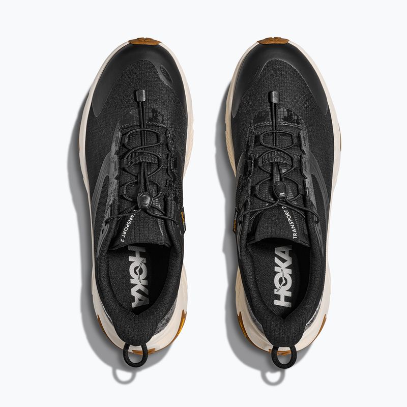 Кросівки чоловічі HOKA Transport 2 black/alabaster 7