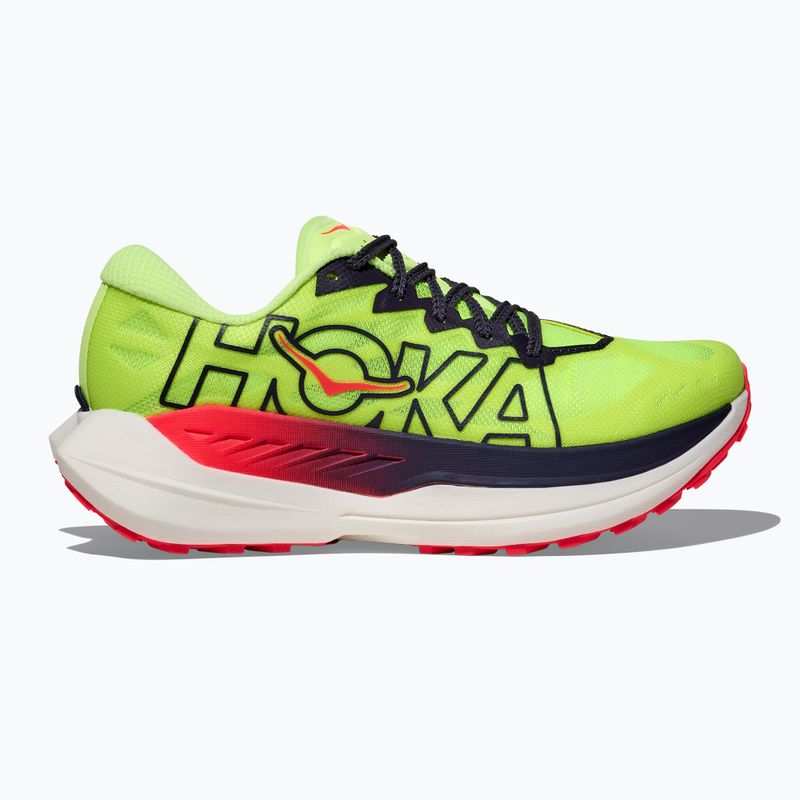 Кросівки для бігу чоловічі HOKA Rocket X Trail neon Yuzu/neon flame 10