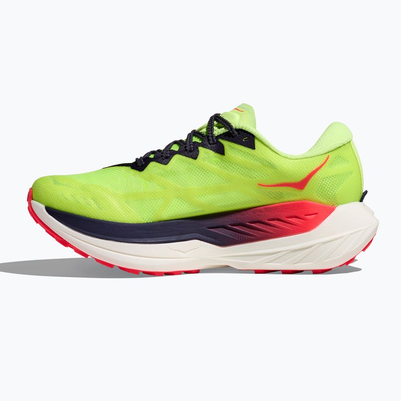 Кросівки для бігу чоловічі HOKA Rocket X Trail neon Yuzu/neon flame 11