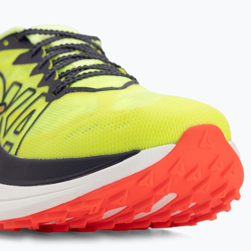 Кросівки для бігу жіночі HOKA Rocket X Trail neon yuzu/neon flame 7