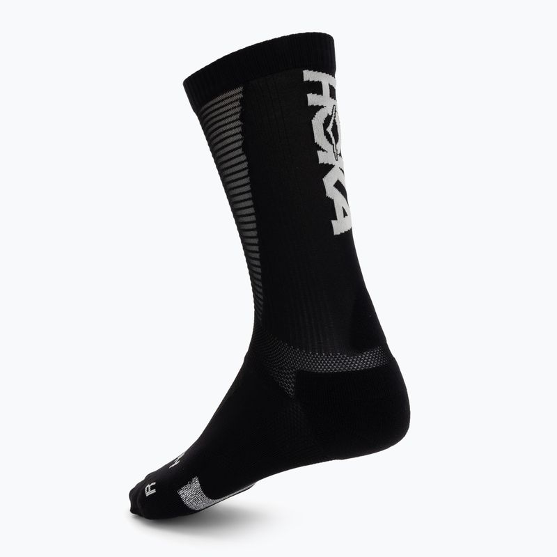 Шкарпетки чоловічі HOKA Race Day Crew Sock black 2