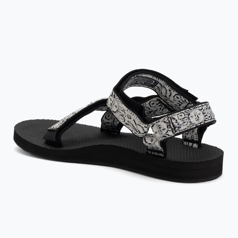 Сандалі жіночі Teva Original Universal windy summer black/white 3