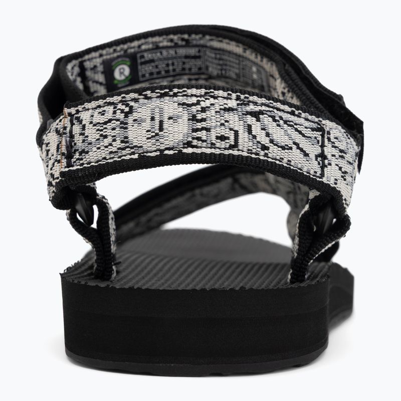 Сандалі жіночі Teva Original Universal windy summer black/white 6