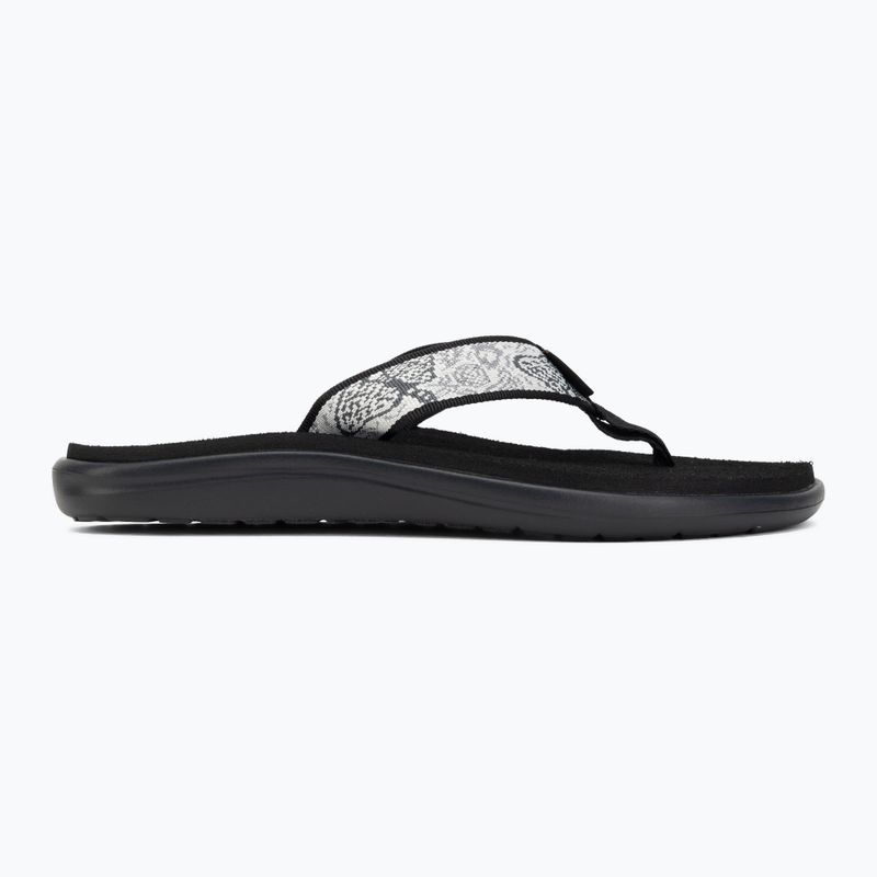 В'єтнамки жіночі Teva Voya enchanted forest black/white 2