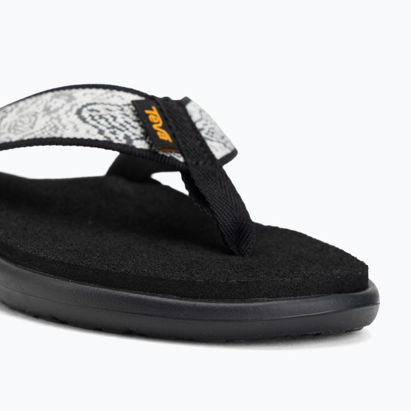 В'єтнамки жіночі Teva Voya enchanted forest black/white 7