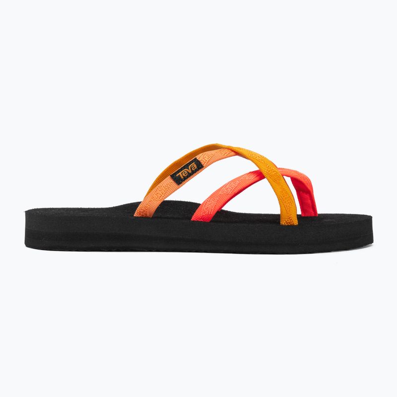 Сандалі жіночі Teva Olowahu neon coral multi 2