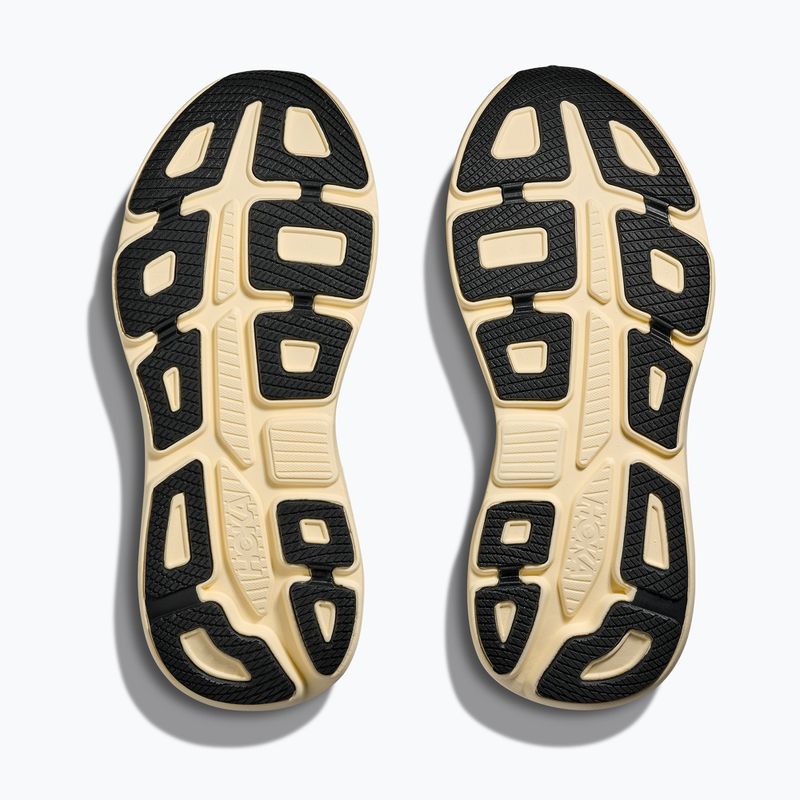 Кросівки для бігу чоловічі Hoka Bondi 9 carbon black/yellow gold 7