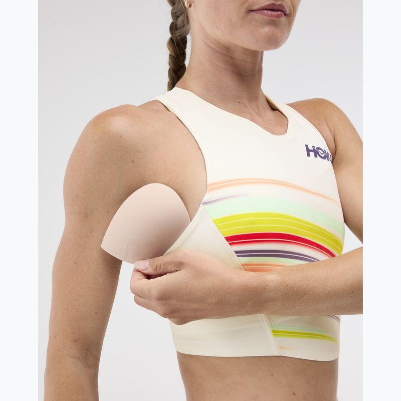Топ для тренувань HOKA Race Day Crop alabaster flare 8