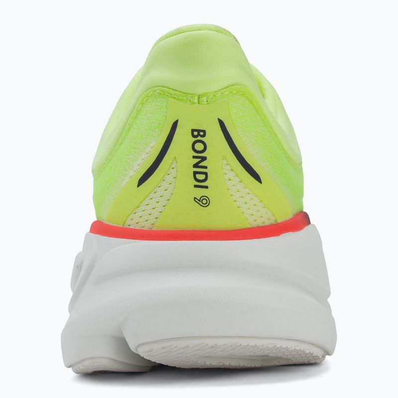 Кросівки для бігу чоловічі HOKA Bondi 9 Wide neon yuzu/sunlight 6