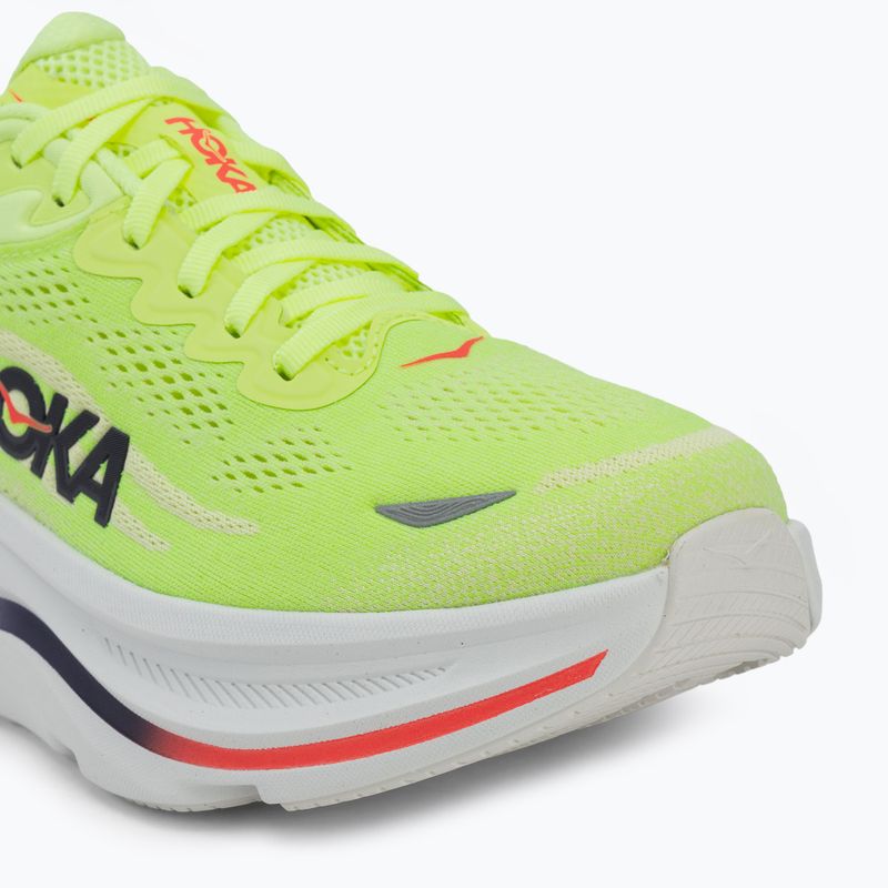 Кросівки для бігу чоловічі HOKA Bondi 9 Wide neon yuzu/sunlight 7