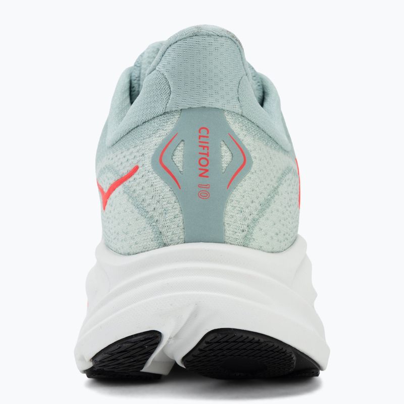 Кросівки для бігу чоловічі HOKA Clifton 10 Wide sage/neon flame 6