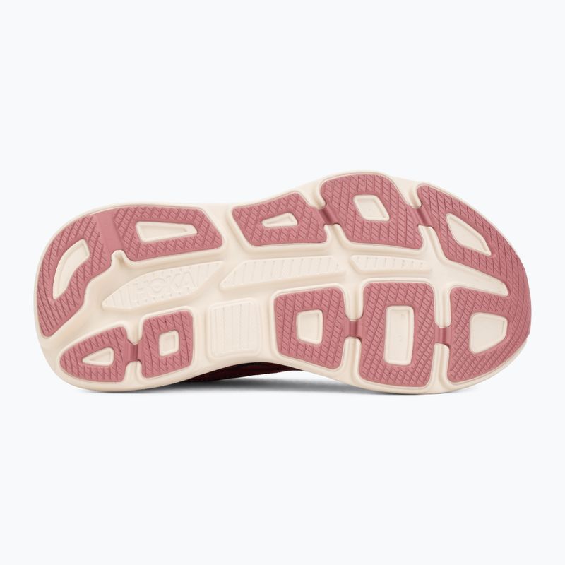 Кросівки для бігу жіночі HOKA Bondi 9 Wide lingonberry/cranberry 4