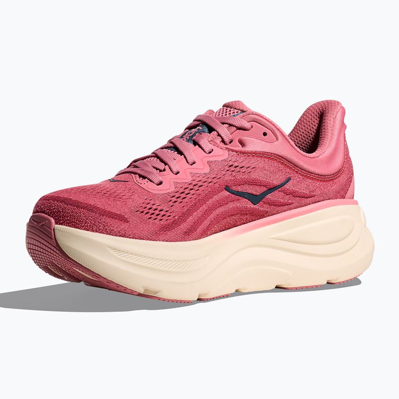 Жіночі бігові кросівки HOKA Bondi 9 Wide lingonberry/cranberry 2