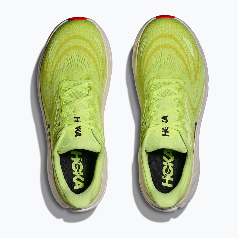 Кросівки для бігу чоловічі HOKA Arahi 8 Wide neon yuzu/neon flame 7