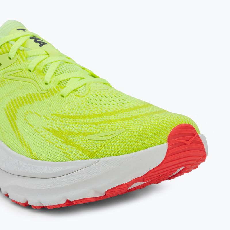 Кросівки для бігу чоловічі HOKA Arahi 8 Wide neon yuzu/neon flame 7