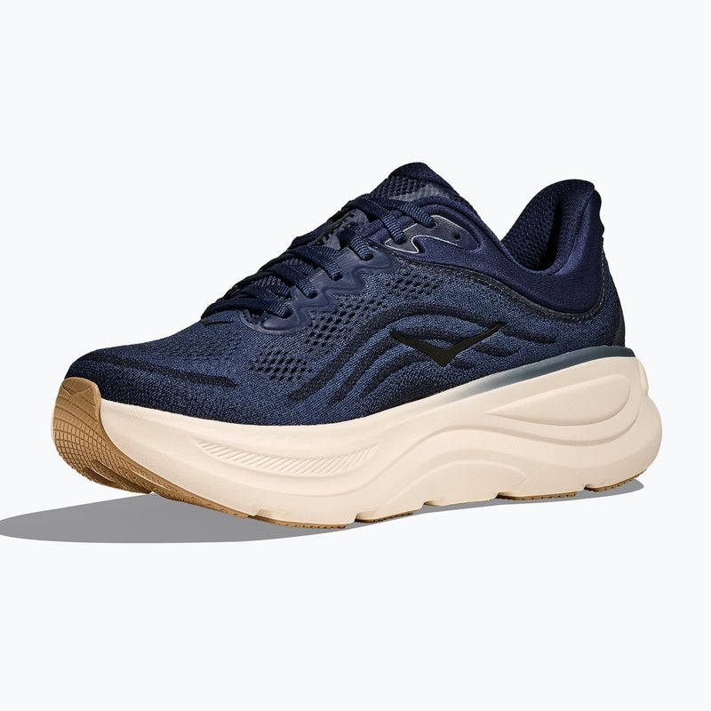 Чоловічі бігові кросівки HOKA Bondi 9 Wide midnight blue/varsity navy 2