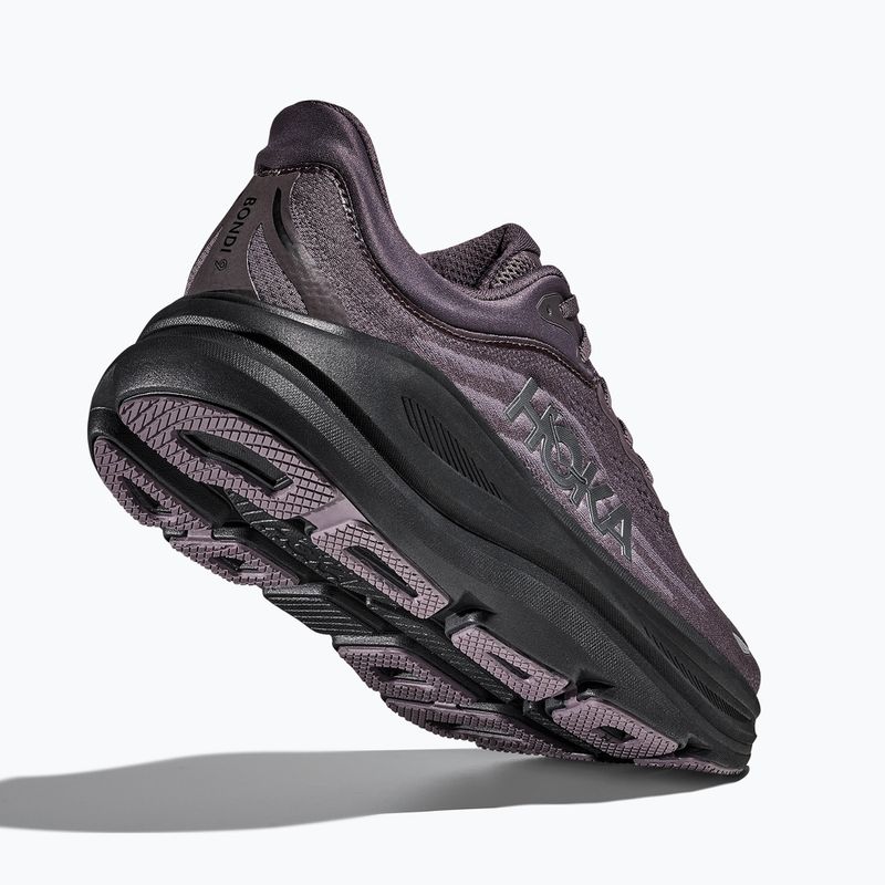 Кросівки для бігу чоловічі Hoka Bondi 9 galaxy /carbon black 5