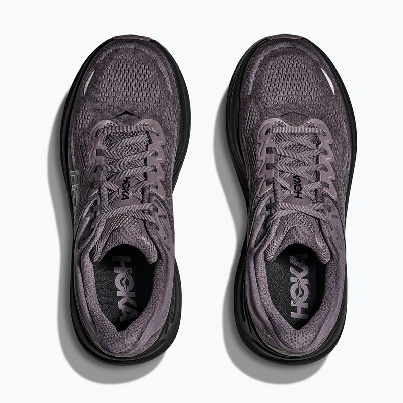 Кросівки для бігу чоловічі Hoka Bondi 9 galaxy /carbon black 8