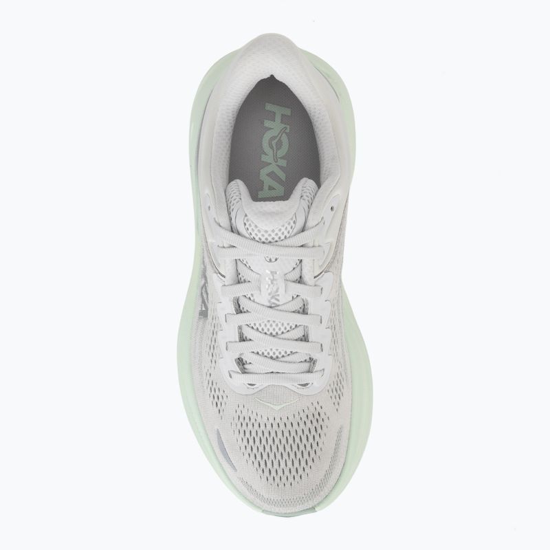 Кросівки для бігу жіночі Hoka Bondi 9 cosmic grey/sea glass 5